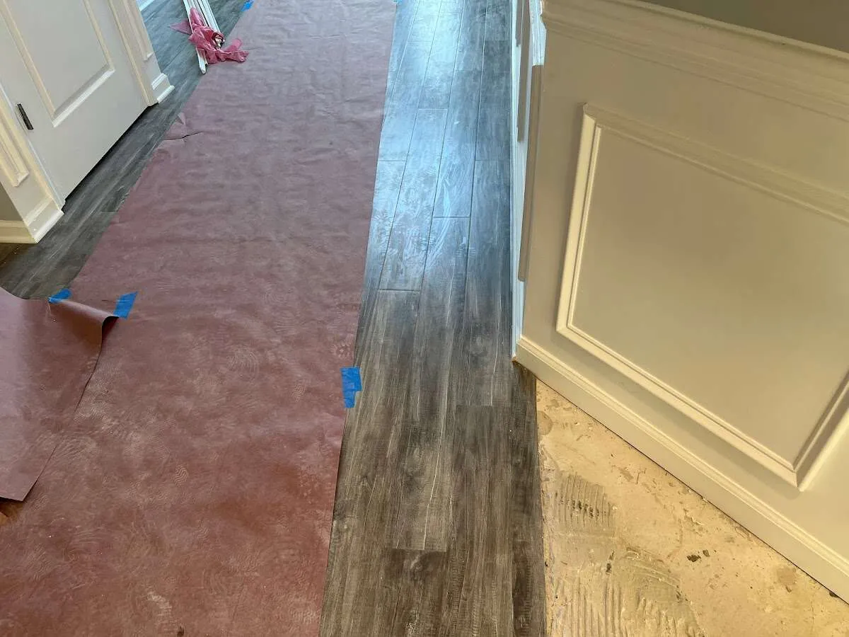 Completed marble shower restoration in Rialto